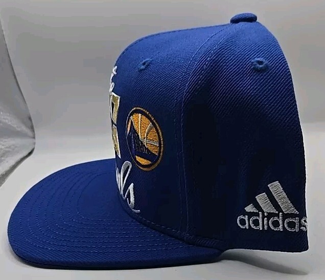Adidas 2017 NBA Finals Hat SnapBack Blue Cleveland Cavaliers Bas - photo 5