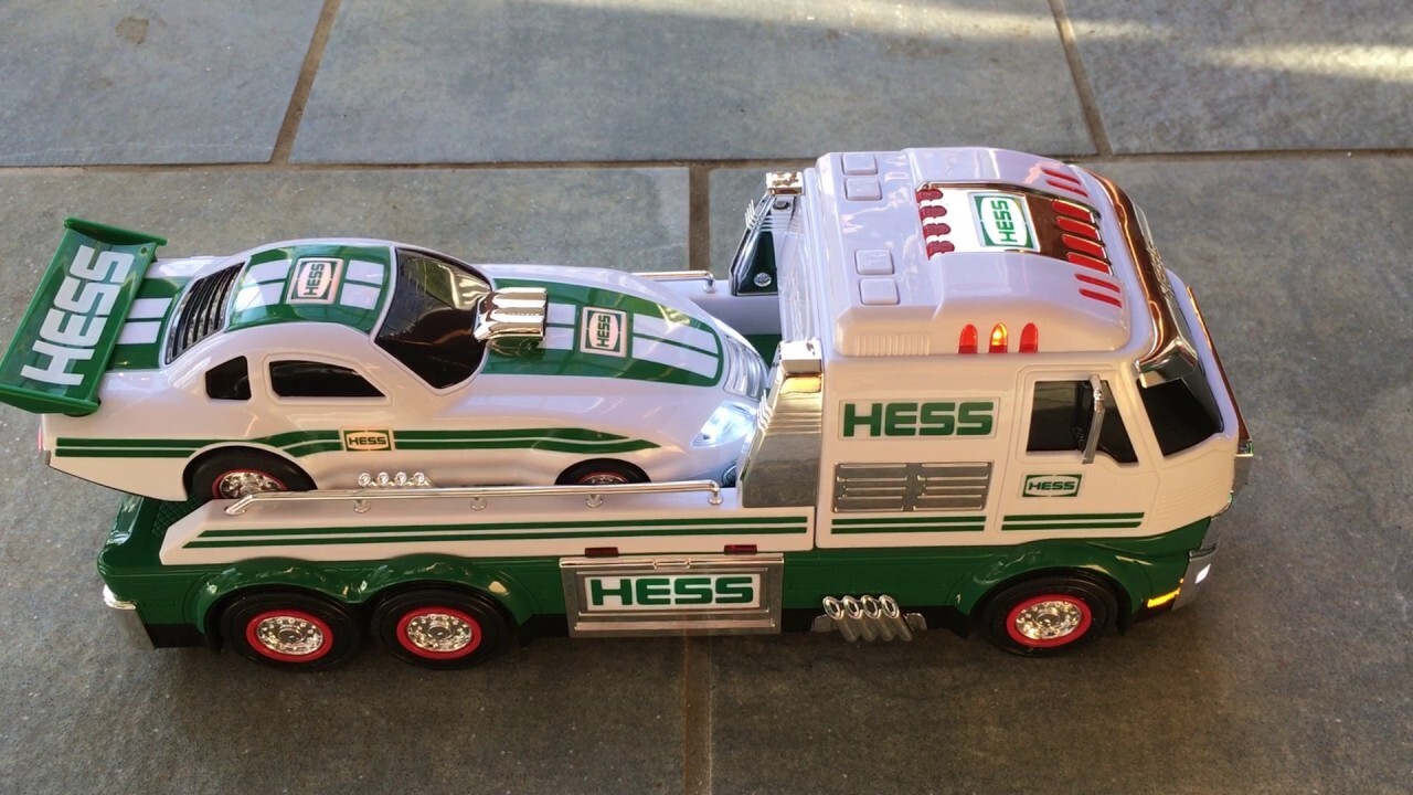 Hess Toy Truck and Dragster Race Car 2016