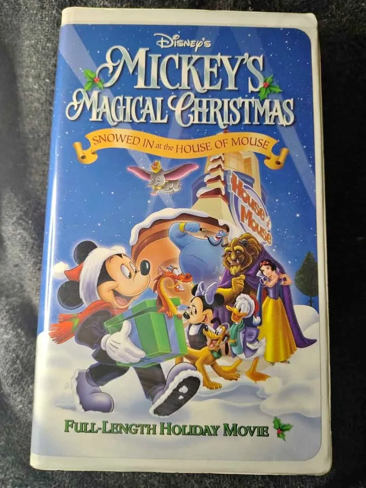 Vhs Mickey's magical Christmas- snowed in at the house of mouse thumbnail