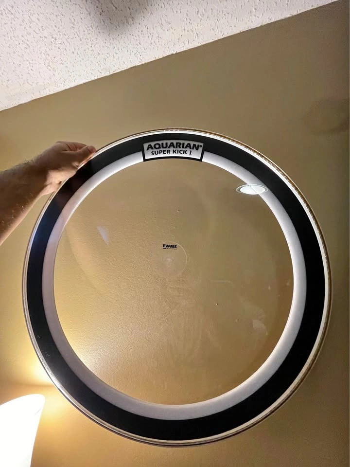 Attack and Aquarian Drumheads