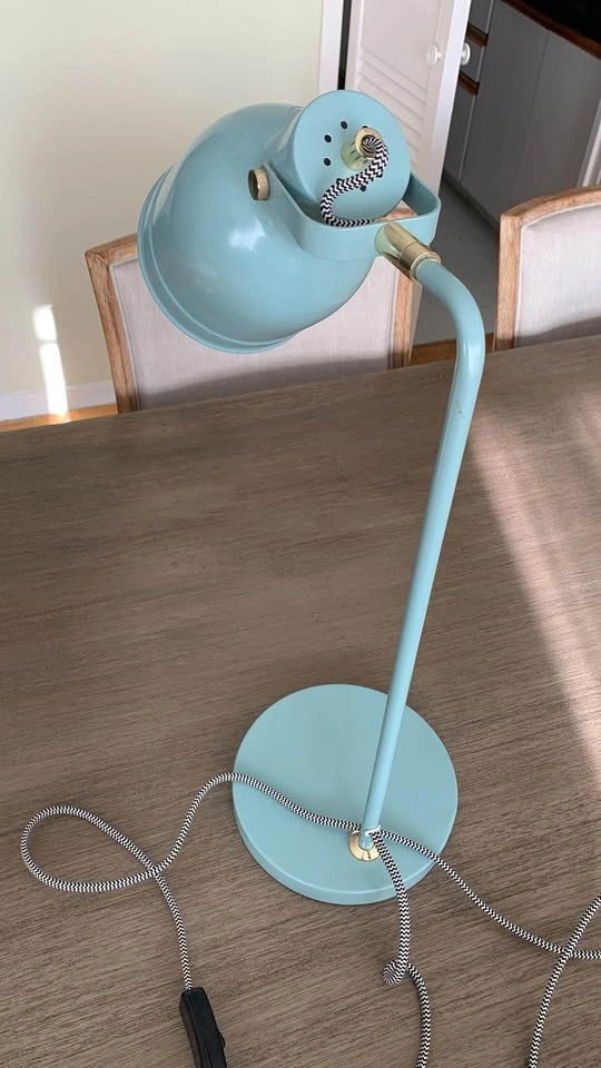Premium Modern Teal Desk Lamp - photo 2