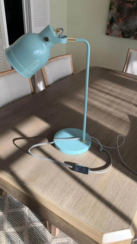 Premium Modern Teal Desk Lamp - photo 3