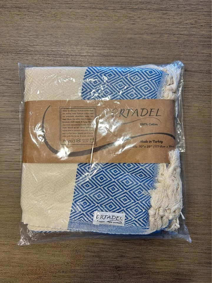 Turkish Cotton Towel / Blanket - Brand New