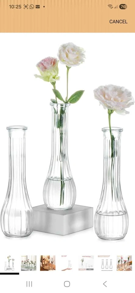 Moving Sale: Glass Vases BNIB - photo 3