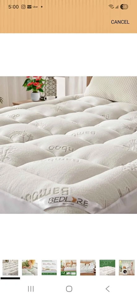 Mattress Topper King*New