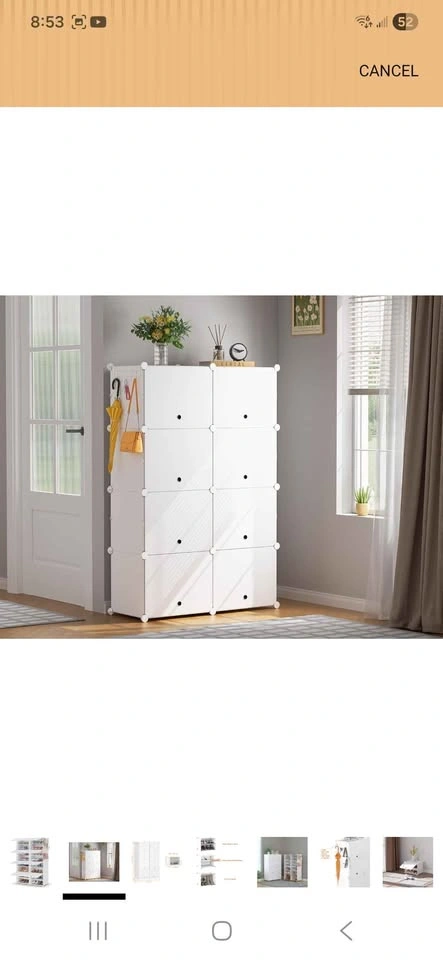 Shoe Rack with door New - photo 2