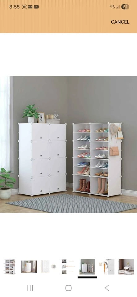 Shoe Rack with door New - photo 5