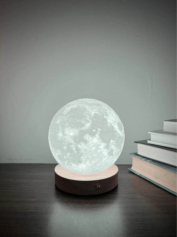 Moon Night Light — Touch Control, USB Powered, New - photo 4