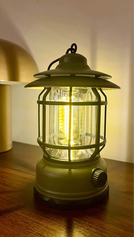 Camping Style LED Lantern – Rechargeable, New in Box - photo 2