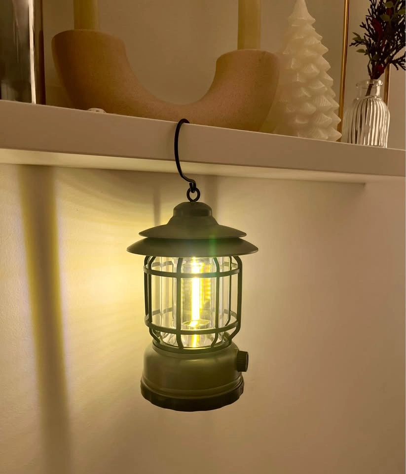 Camping Style LED Lantern – Rechargeable, New in Box - photo 3