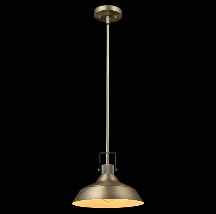 Globe Electric Sutton Pendant Lighting, Matte Brass thumbnail