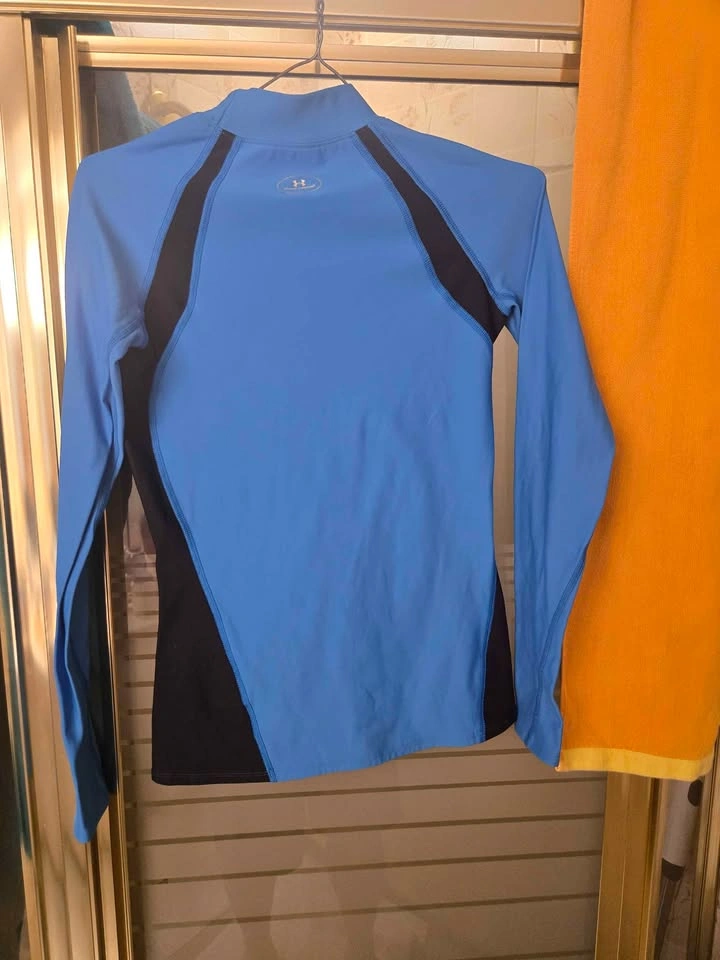 Men's Under Armour Coldgear Mock Long Sleeve Shirt - Small - photo 2