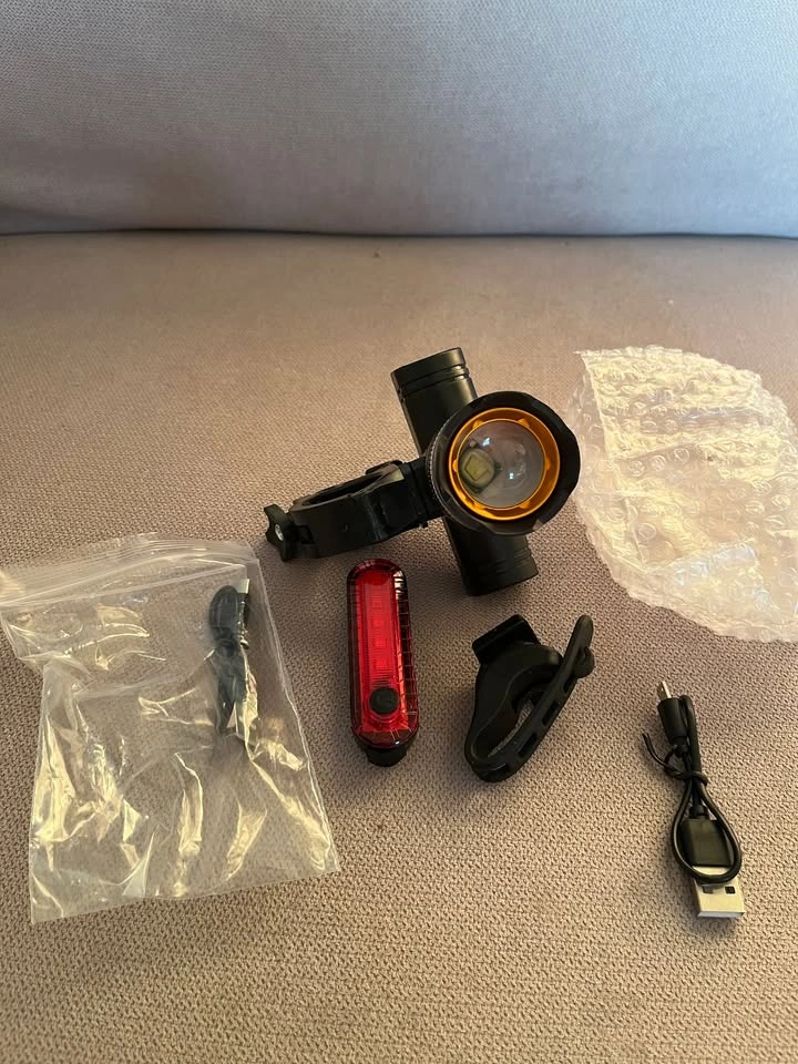 Brand New Bike Light Set (Front + Rear)