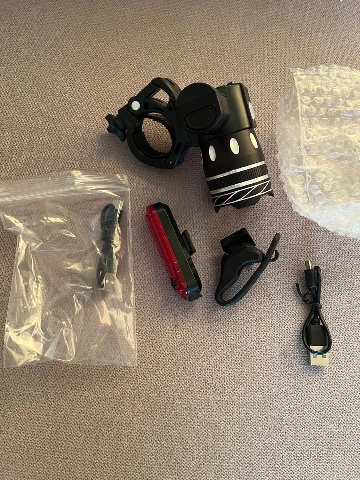 Brand New Bike Light Set (Front + Rear) - photo 3