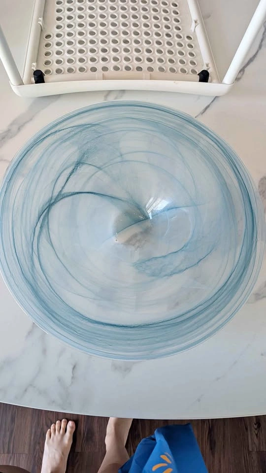 Blue bowl