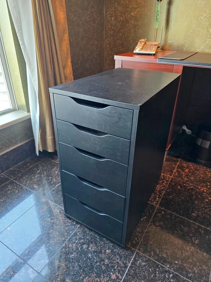 IKEA ALEX Drawer Unit (Black-Brown) – Sleek Storage