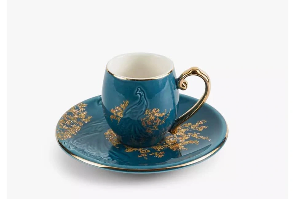 12-Piece Turkish Coffee Cup and Saucer Set - photo 2