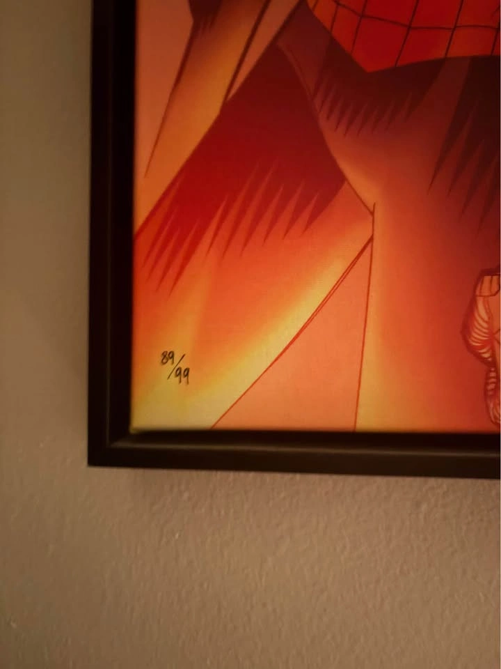 Ultimate Spider-Man #151 Giclee by David Lafuente - Framed - photo 3