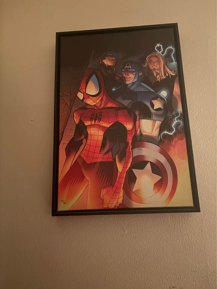 Ultimate Spider-Man #151 Giclee by David Lafuente - Framed - photo 4