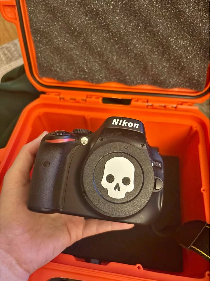 Nikon D5100 Camera Body, Battery, Pelican Case