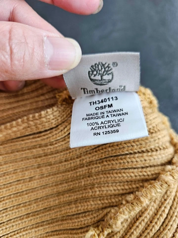 Timberland Ribbed Beanie - Classic Wheat (One Size) - photo 3