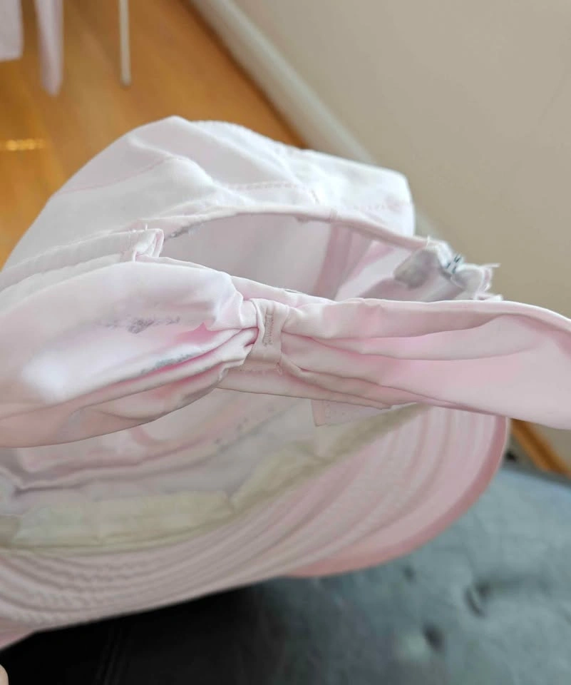 Lellou 2-in-1 Sun Hat & Visor – Pink (Zip-Off Top!) - photo 3