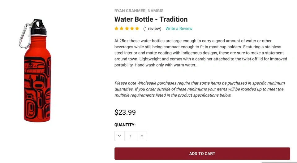 Water Bottle - Native Northwest - photo 4