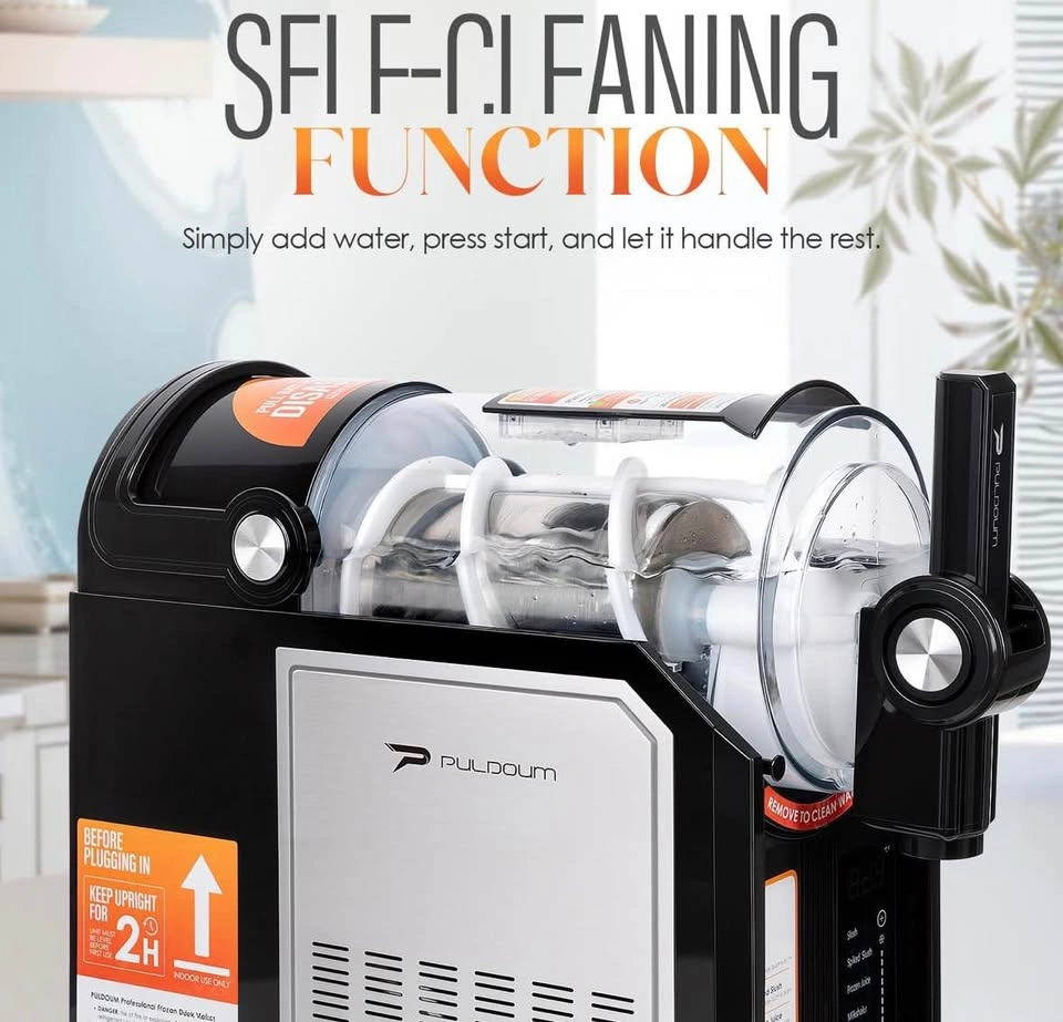 Slushie Machine for Home, 80 oz Slushy Maker with Self-Cleaning - photo 4