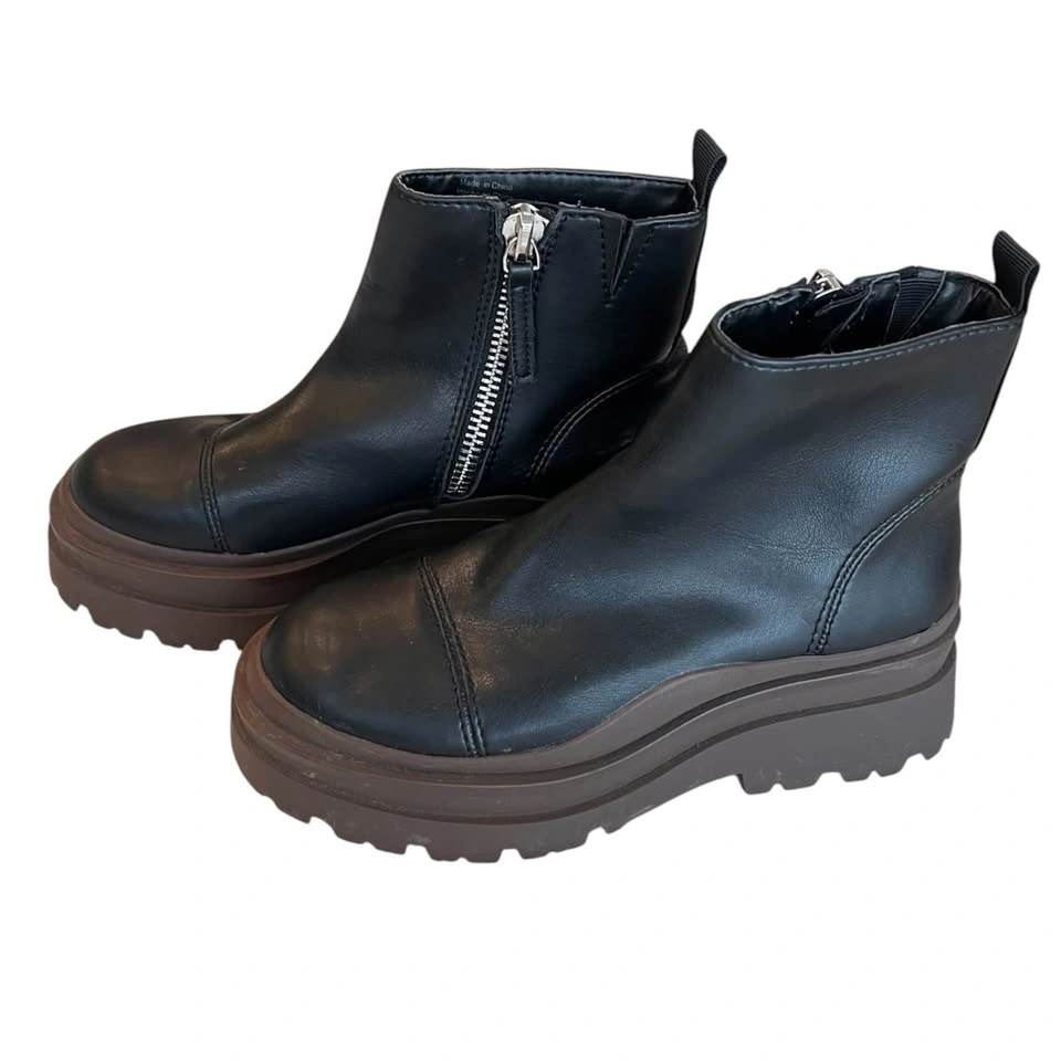 Aldo Lug Sole Boots