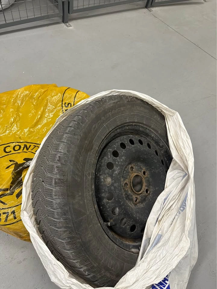 Continental Winter Tires w/ Steel Rims - Set of 4 - photo 2