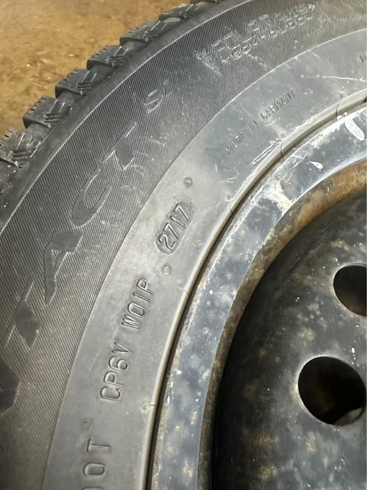 Continental Winter Tires w/ Steel Rims - Set of 4 - photo 5