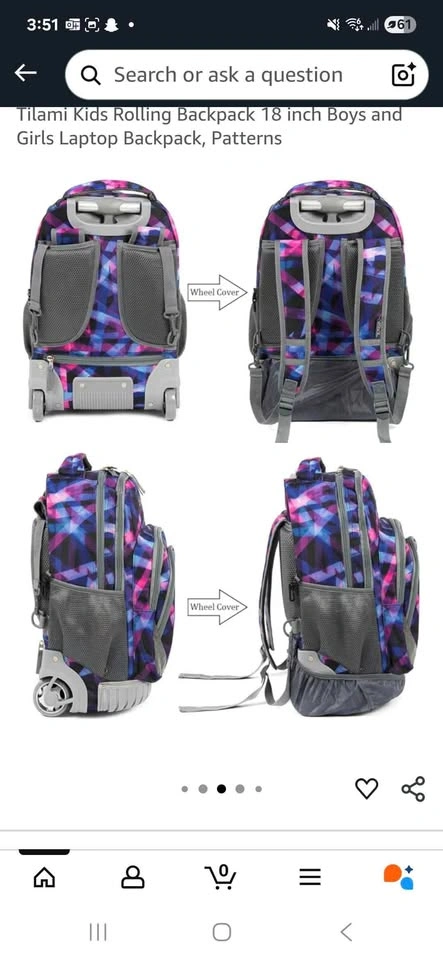 Backpack on wheels - amazing for little kids - photo 3