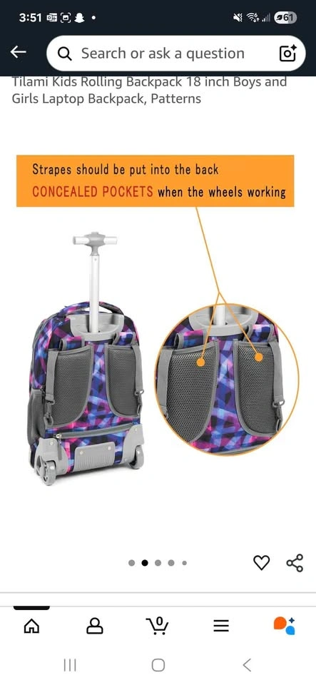 Backpack on wheels - amazing for little kids - photo 4