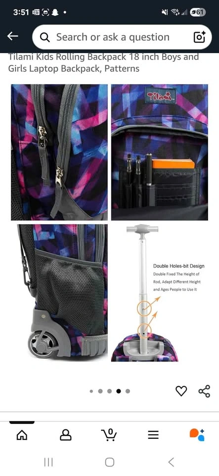 Backpack on wheels - amazing for little kids - photo 5