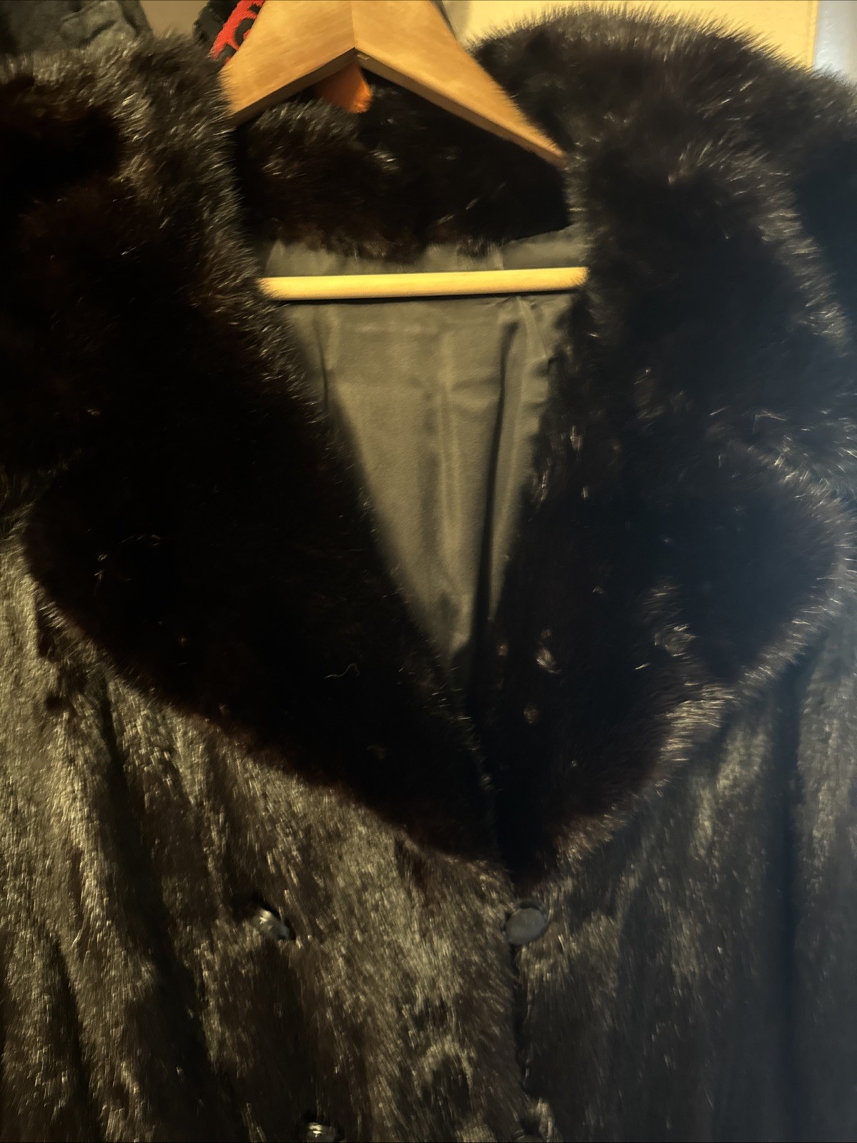 Vintage Dark Brown Mink Fur Coat - Full Length - photo 4