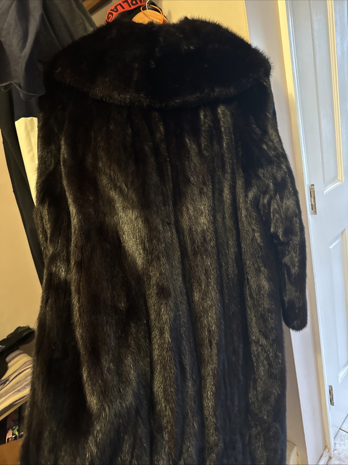 Vintage Dark Brown Mink Fur Coat - Full Length - photo 5