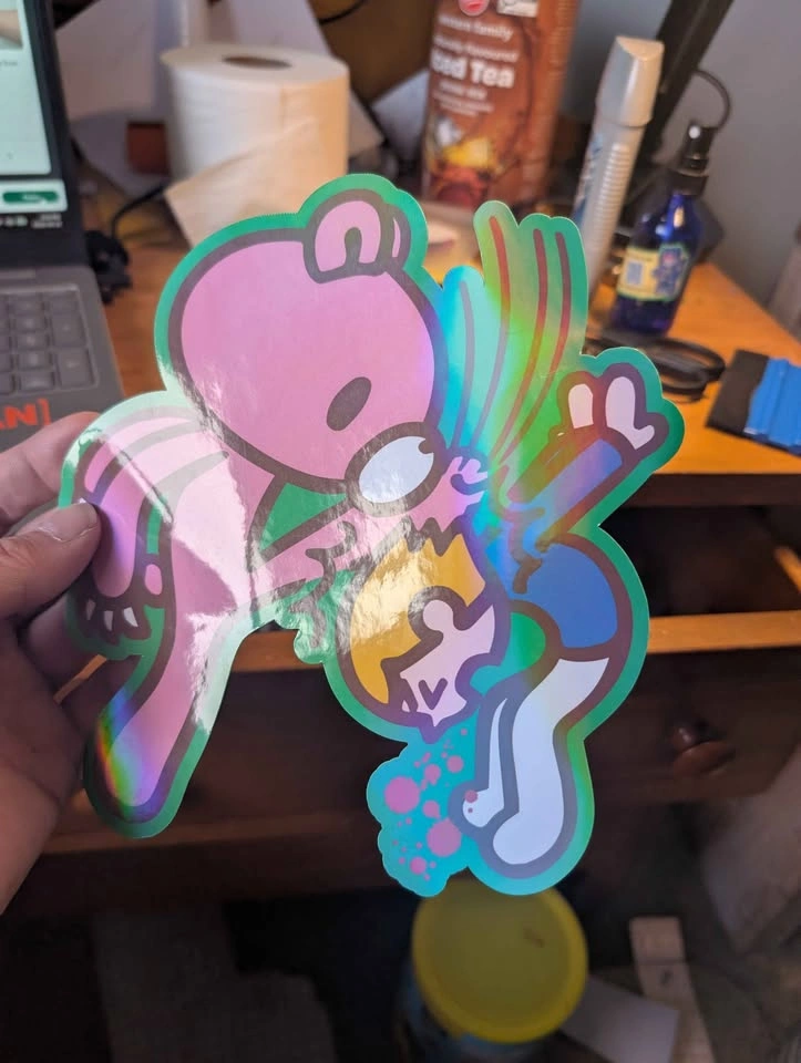 Gloomy bear sticker decals - photo 2