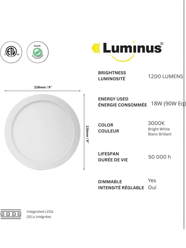 LED Ceiling Light - White & Color Bluetooth - photo 5