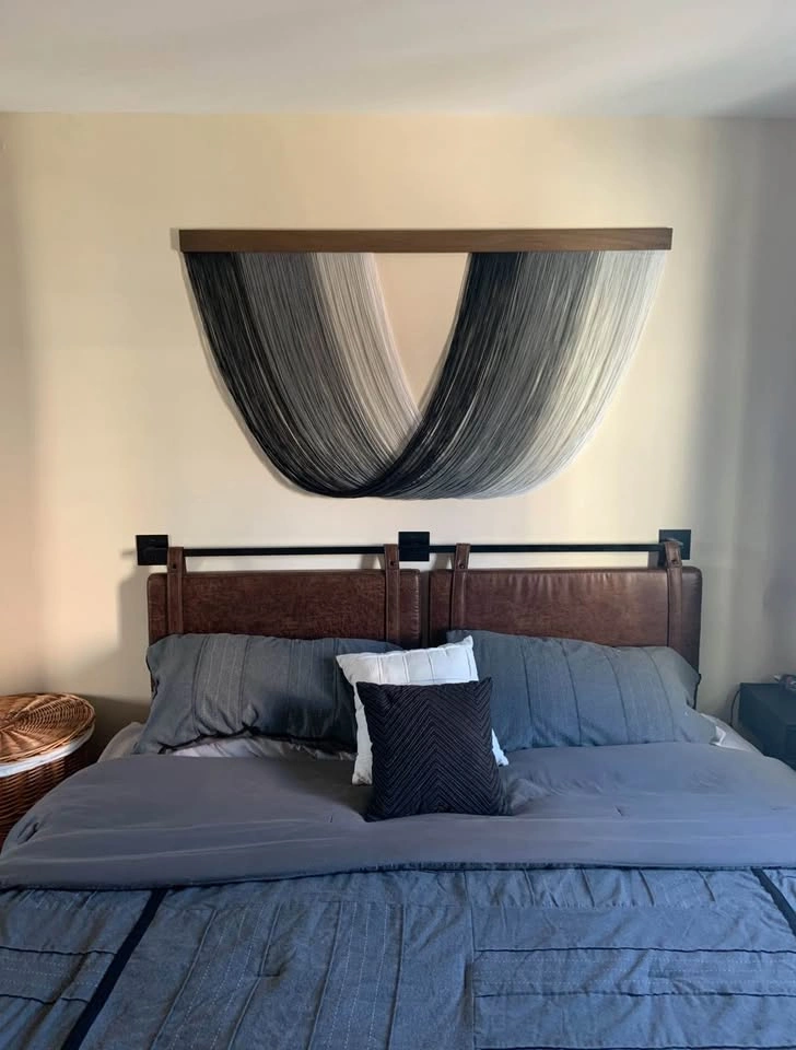 Wall Decor Wood Thread Art Piece - photo 2