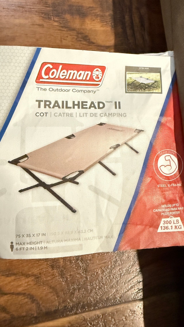 Coleman Trailhead II Cot