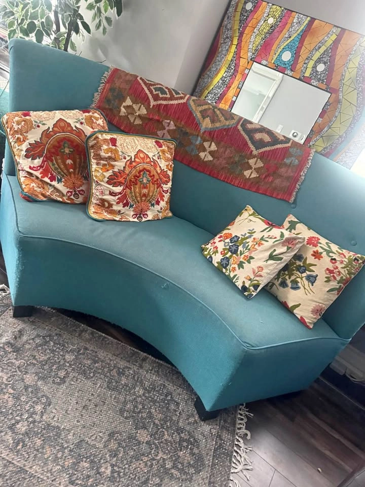 Unique Shape 3 Seater Home Sense Couch/Sofa