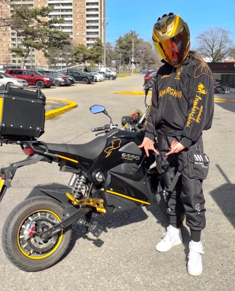 Limited Edition Honda Grom EMMO Knight Turbo Ebike