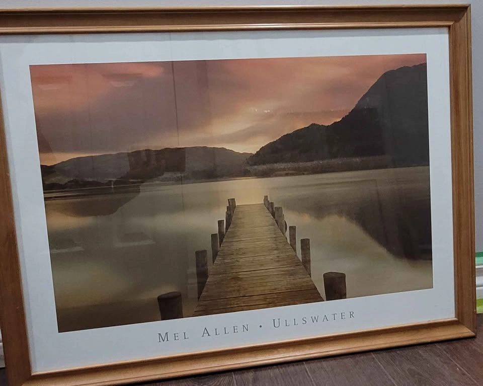 Sunset Lake - Framed - photo 2