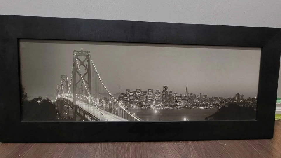 San Francisco Bay Bridge - Framed Panoramic - photo 4