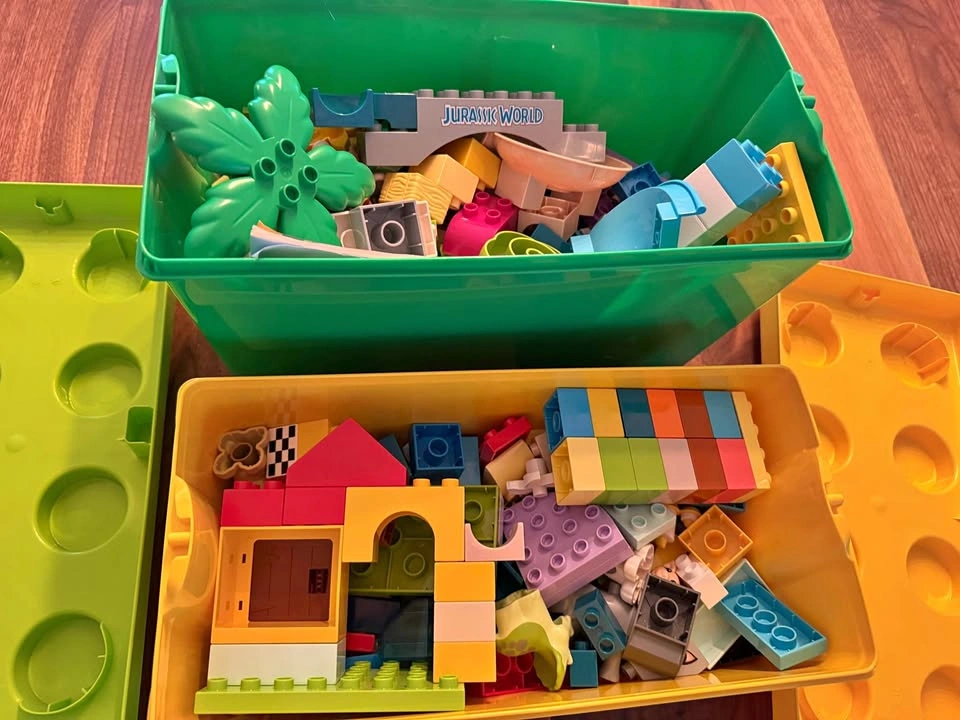 2 boxes of Duplo Lego Sets