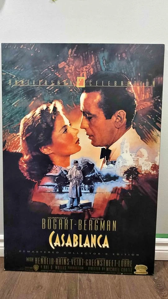 Casablanca - Laminated on Wood