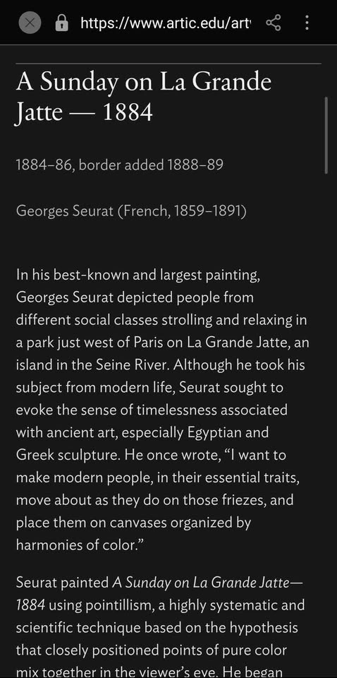 A Sunday on La Grande Jatte - Georges Serrat - Framed Glass - photo 4