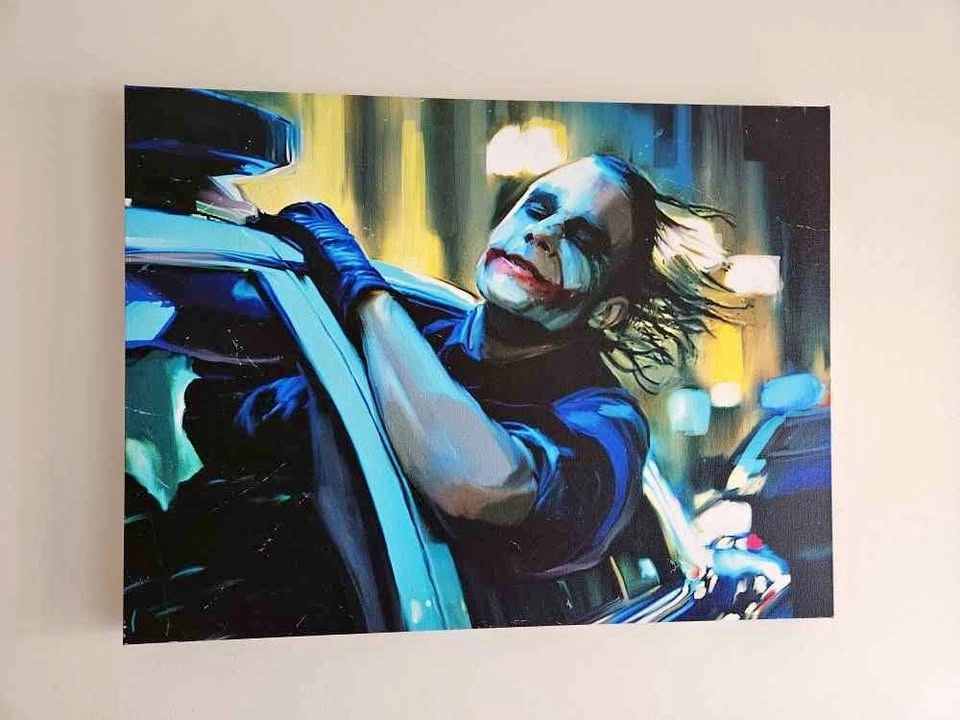 Classy Joker Painting on Canvas