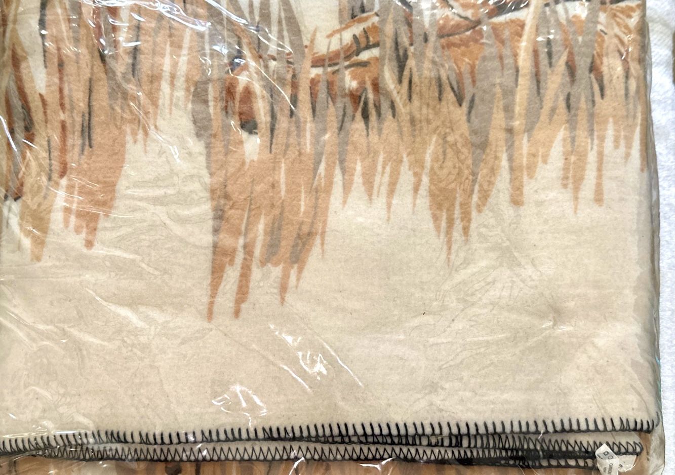 Cannon Twin/Full Polyester Blanket -Tiger 72 x 90 New Vintage! - photo 5
