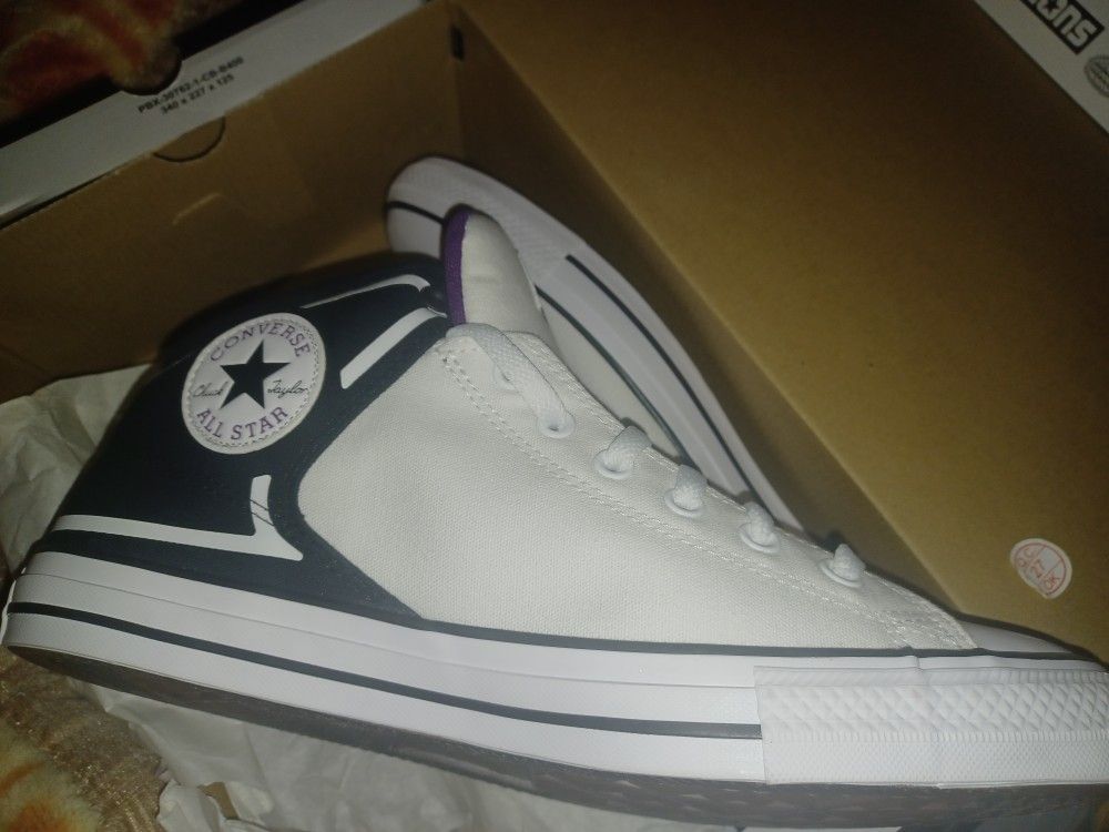 Converse Mens Chuck Taylor All Star High Street Canvas Sneaker s - photo 2